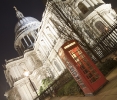 St Paul's with telephone box in front